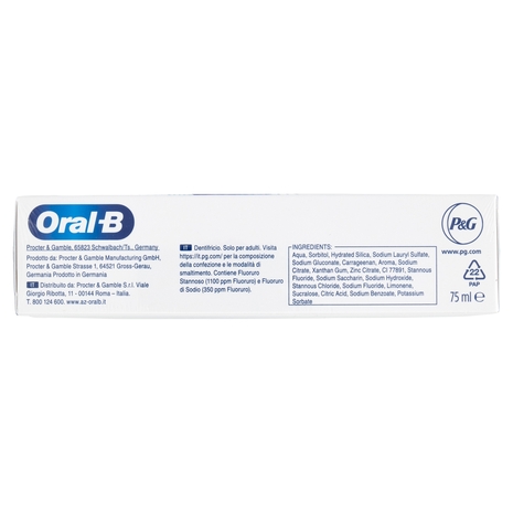 Oral-B Dentifricio Repair Gengive e Smalto Classico 2 x 75 ml